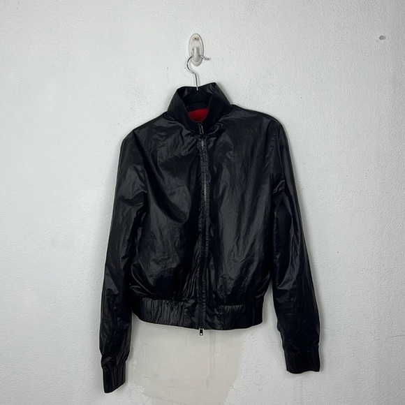 SPLIT 59 black zipper up jacket size XS - Picture 2 of 8
